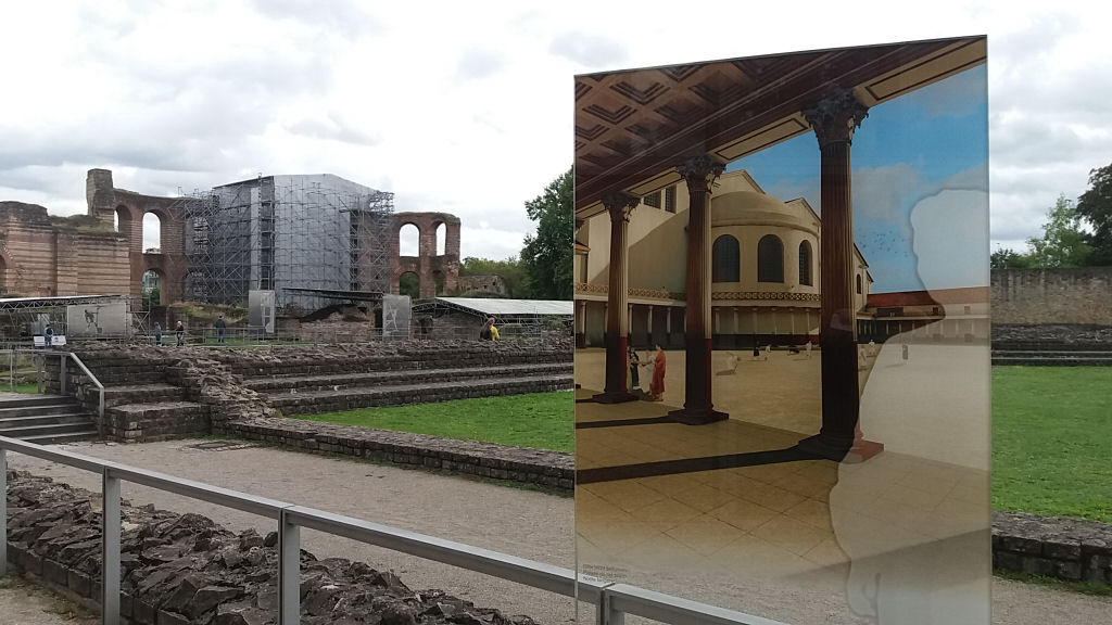 Kaiserthermen Imperial baths in Trier